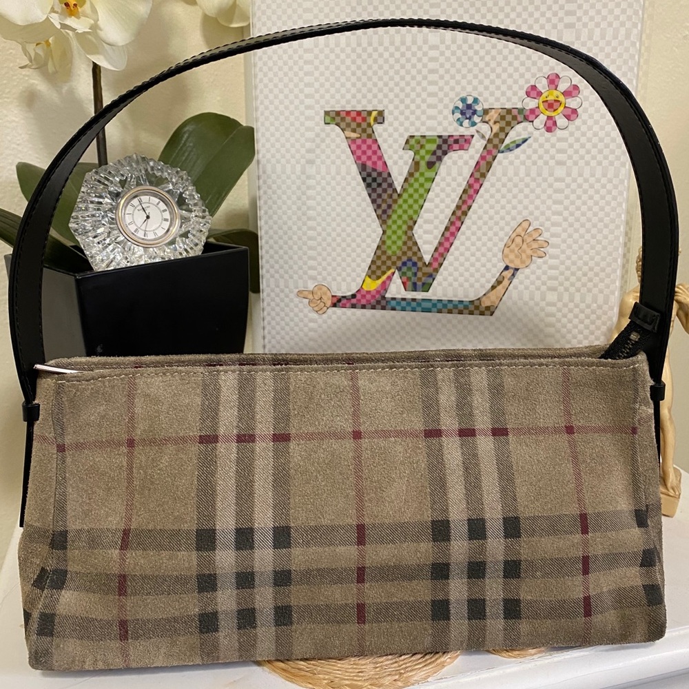 Burberry Suede Nova Bag